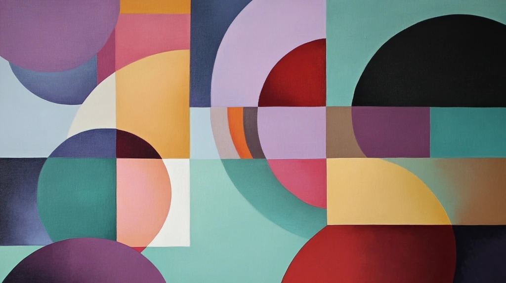 几何图形的色彩构成