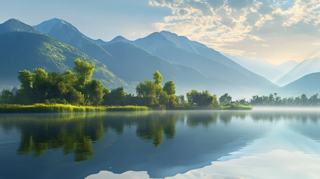高清宽幅山水风光