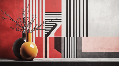 现代轻奢几何色块