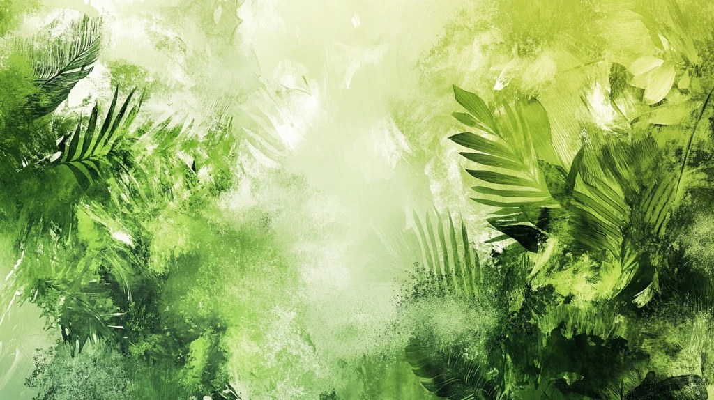 热带雨林花草树木背景