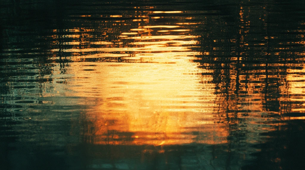 水面光影