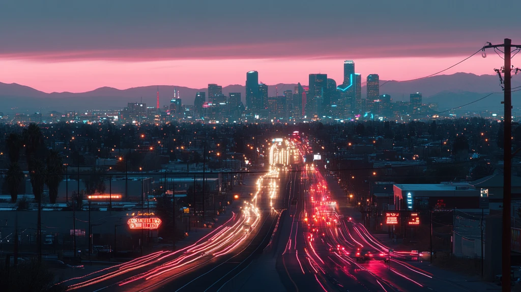 流金洛杉矶城市