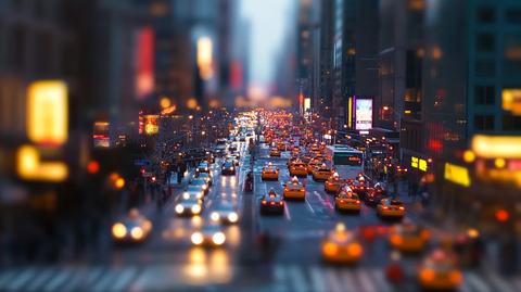 繁华城市交通