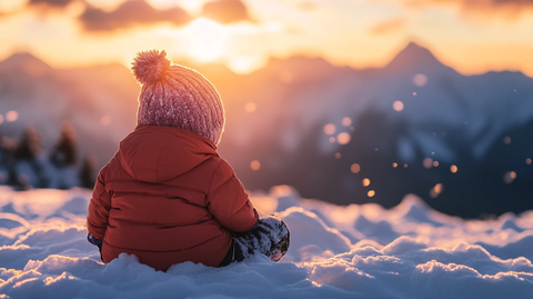 冬日阳光儿童写真