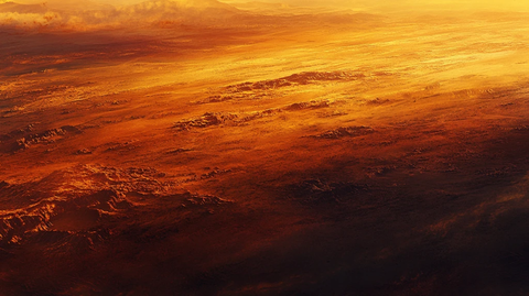 金色山脉立体山脉