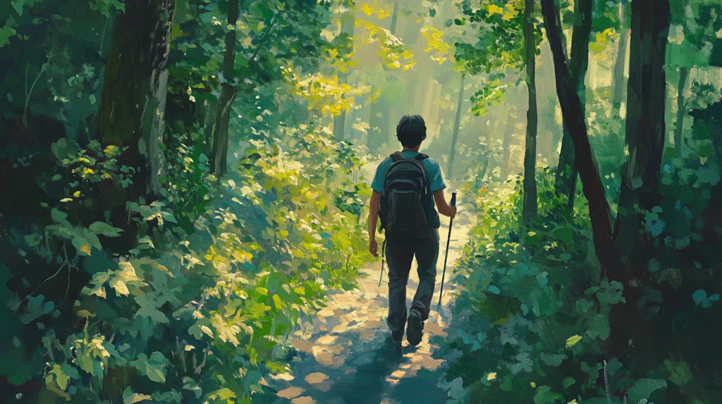 手绘追光的少年