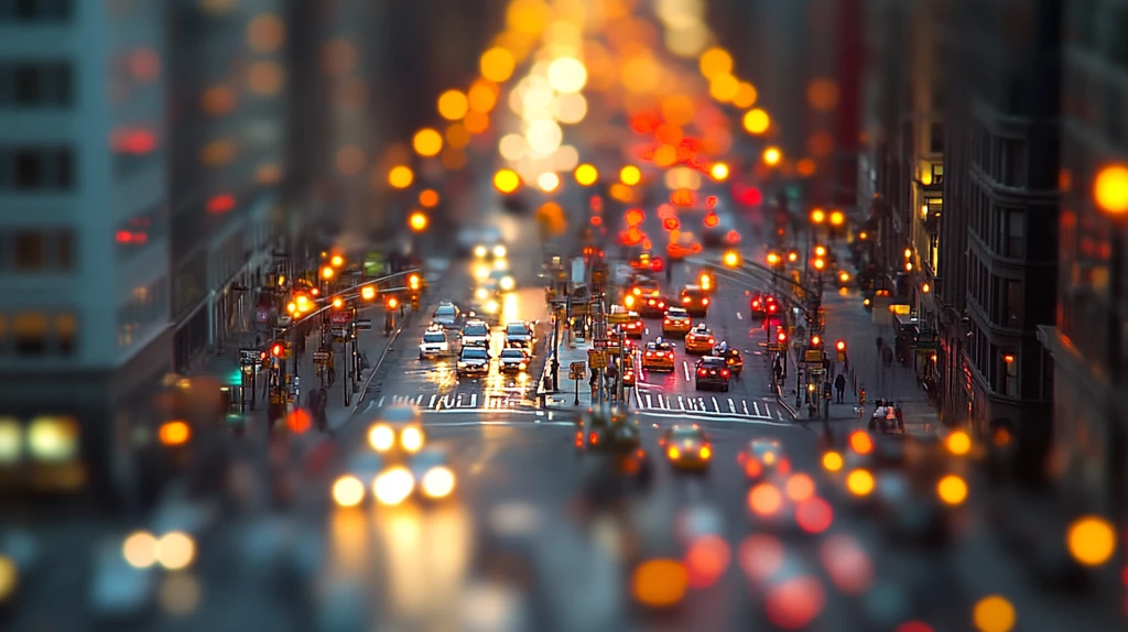 立体艺术城市场景