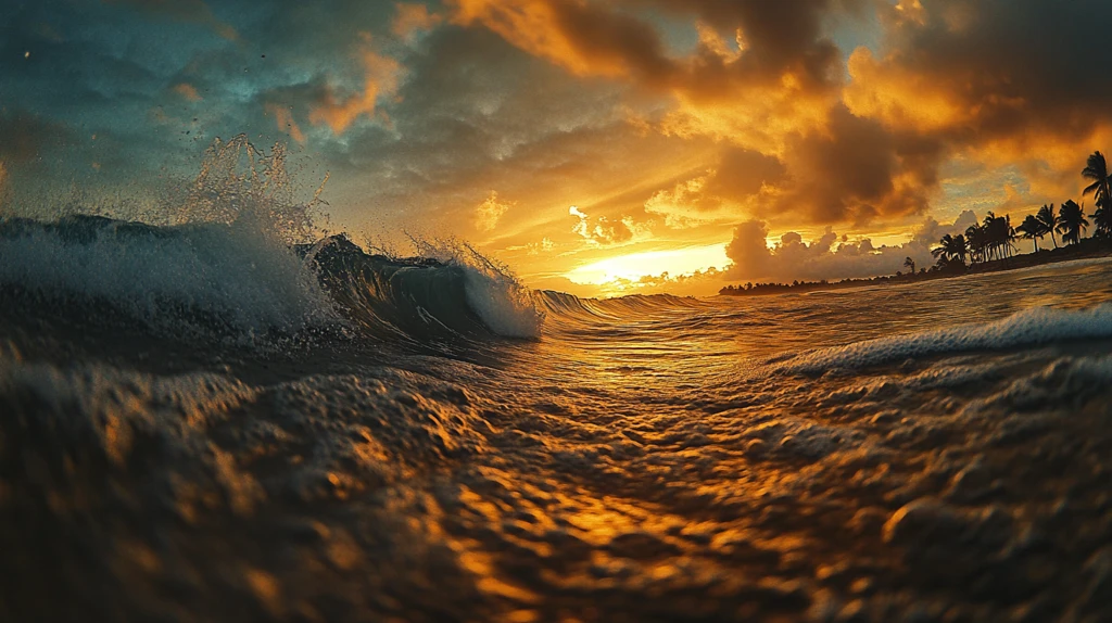 金色海浪乘风破浪