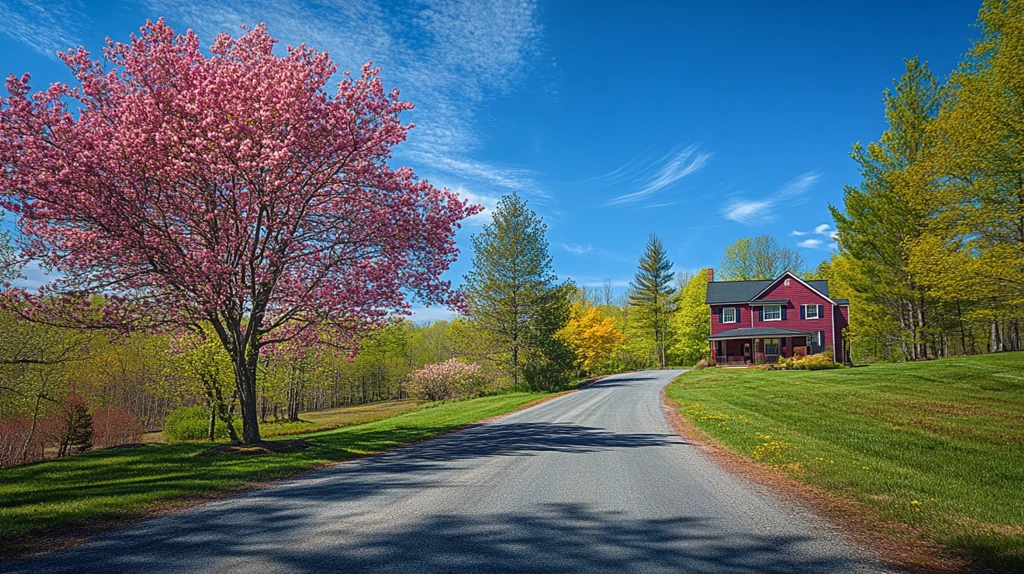 超高清暖春场景