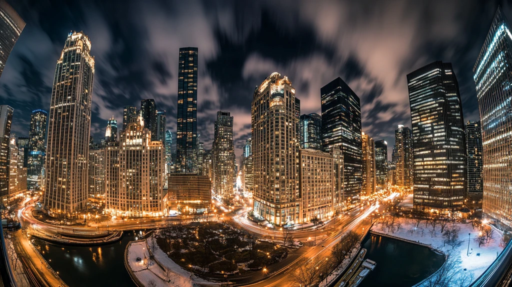 专业级全景夜景