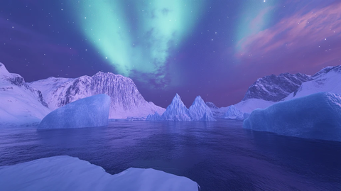 梦幻舞台背景南极冒险