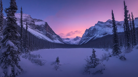 高清大画幅冬天雪景