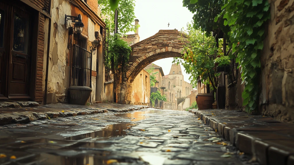 欧洲小巷欧洲街景