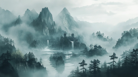 大气高清意境山水