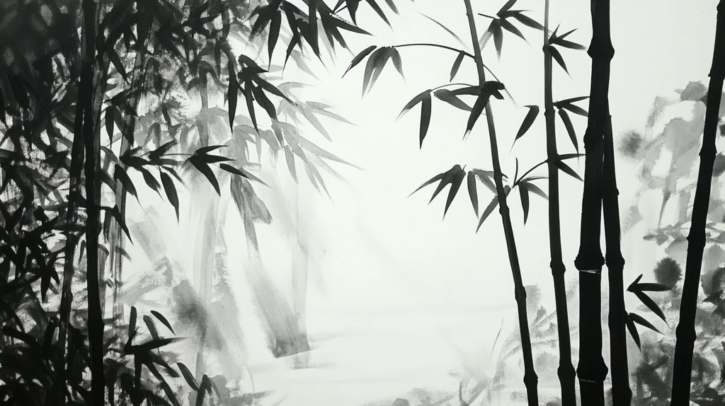 竹林水墨