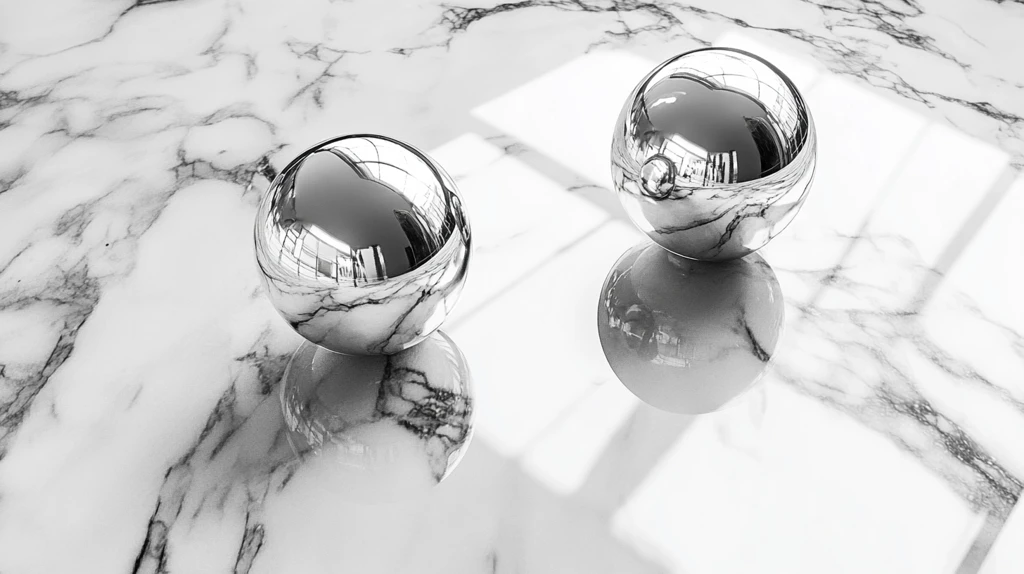 水晶球倒影