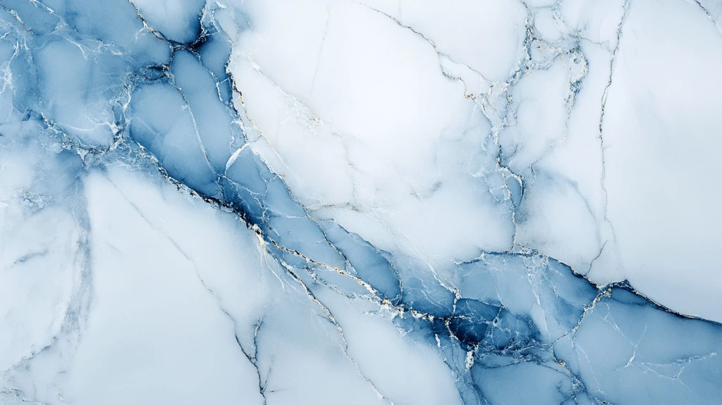 高清蓝色大理石纹理