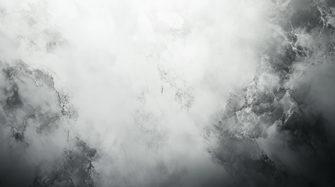 烟雾晕染风水画