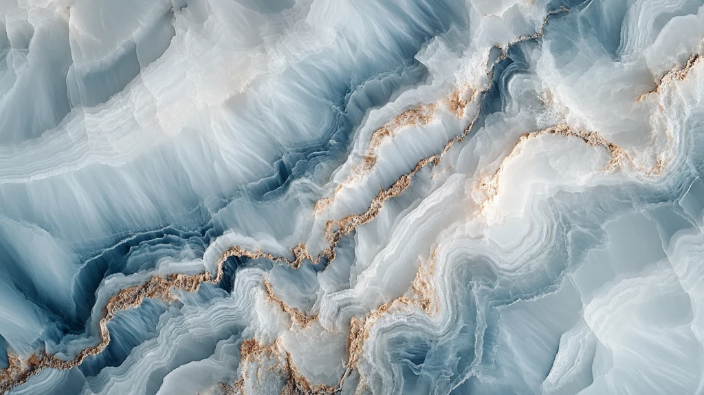 渐变抽象流体装饰画