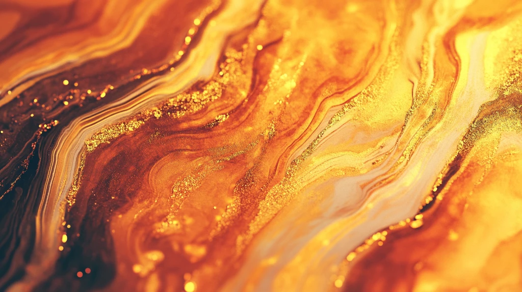 流体大理石金色素材