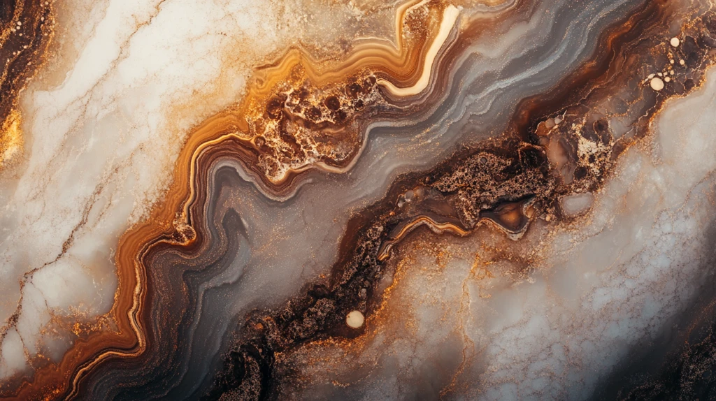 蓝色玛瑙石艺术背景