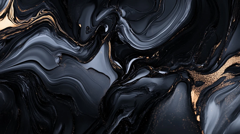 金色抽象流体纹理背景