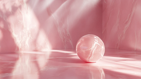 红色球体创意场景