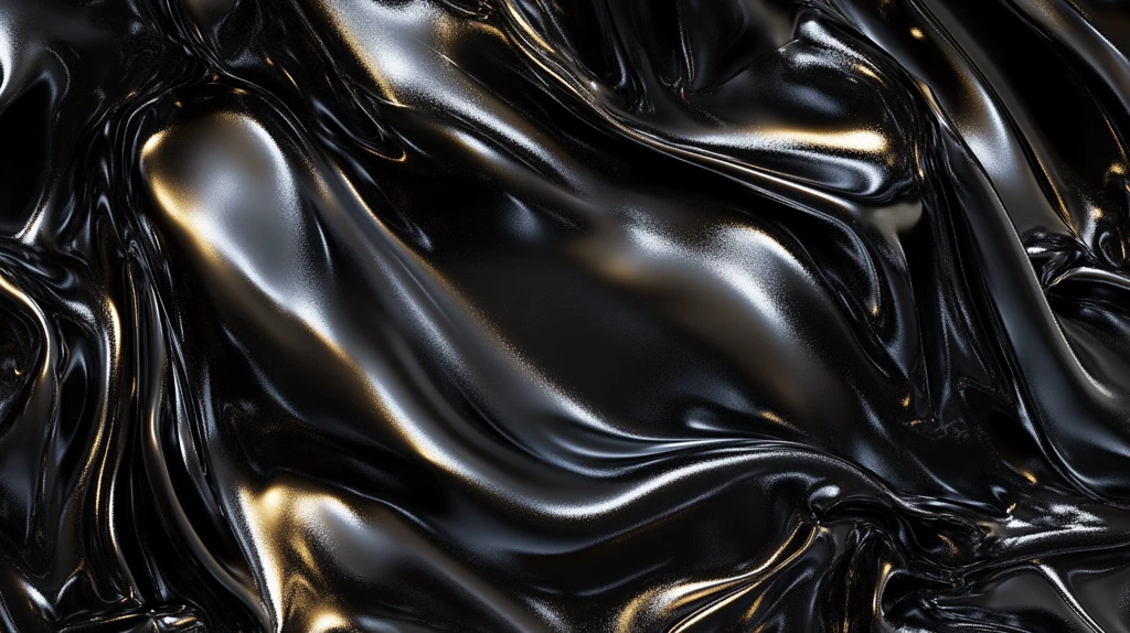 金色抽象流体纹理背景