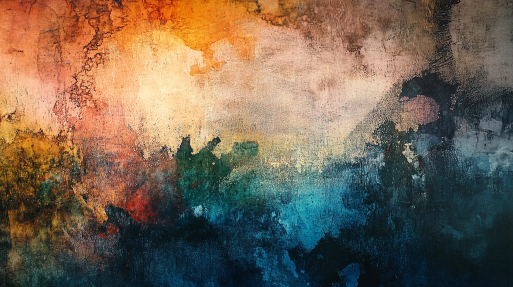 水彩颜料斑驳墙背景