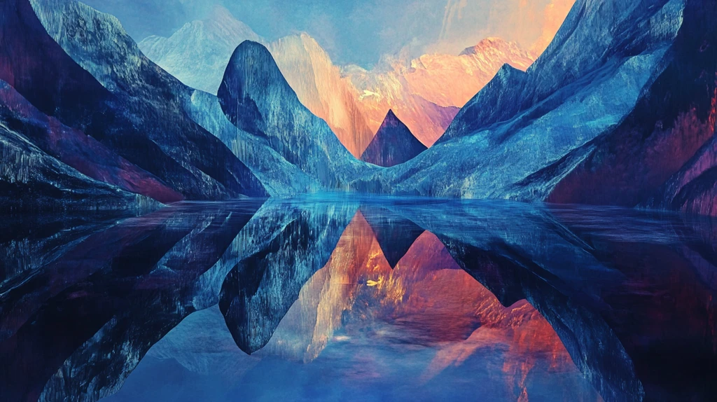 幻彩艺术山水风景