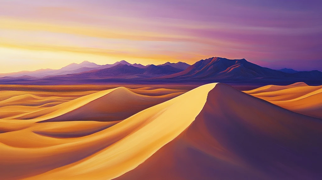 阿拉善插画宣传背景