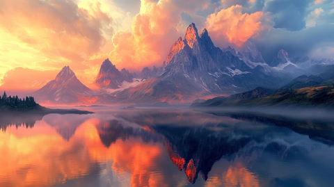 大气高清意境山水