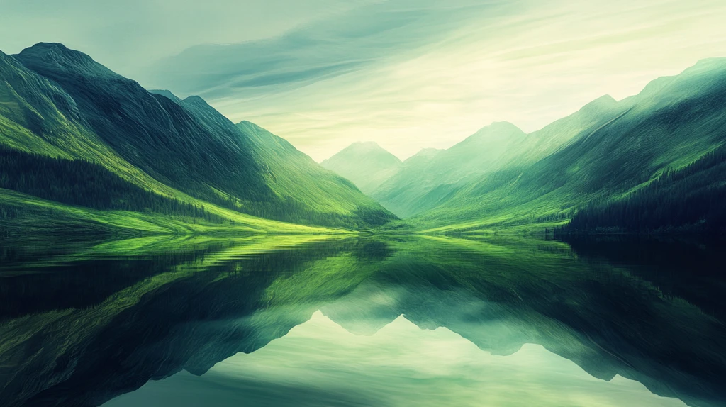 幻彩艺术山水风景