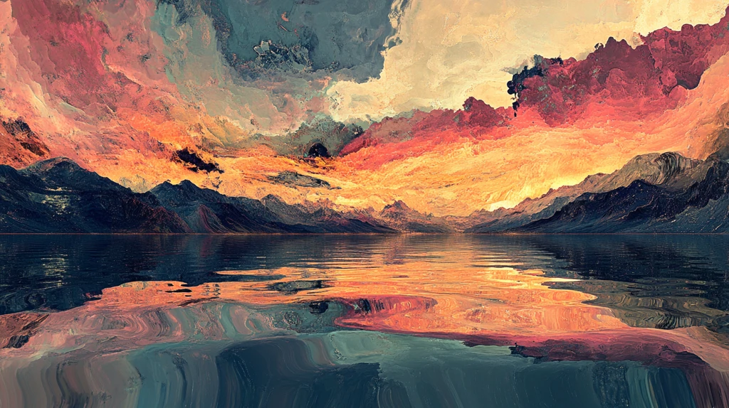 幻彩艺术山水风景