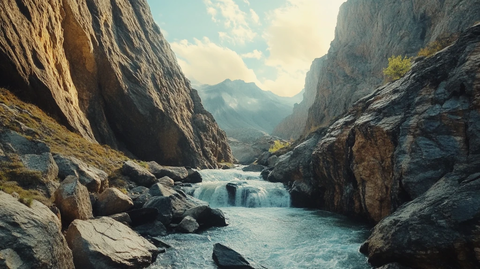 壮美河山山川峡谷