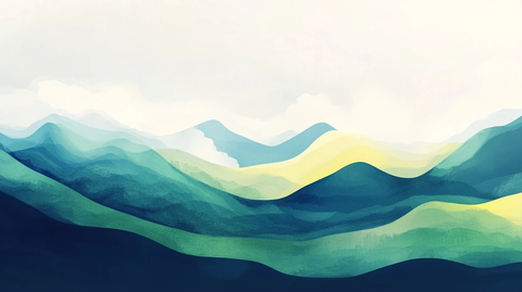 创意现代简约山水