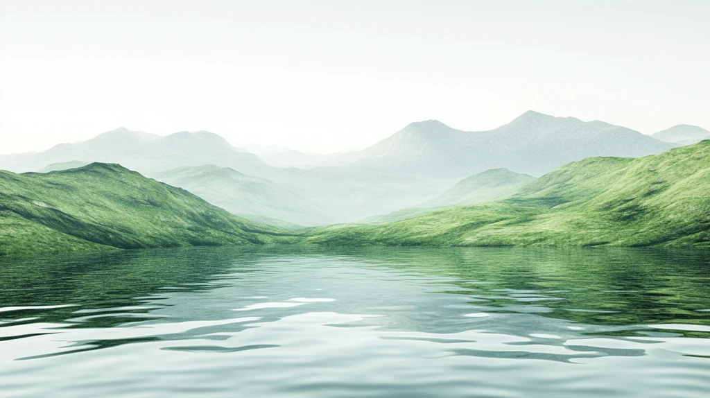 有山有水背景图