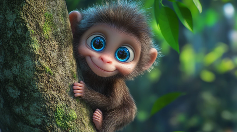 小猴子树下笑声