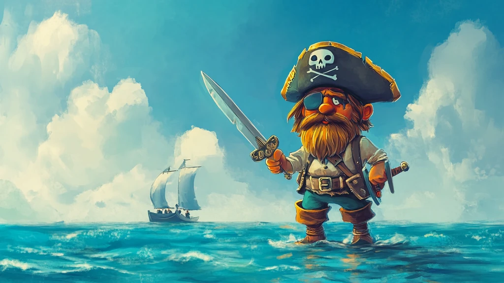 插画海盗