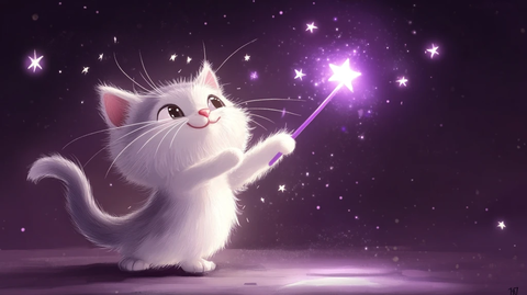 魔法猫咪形象
