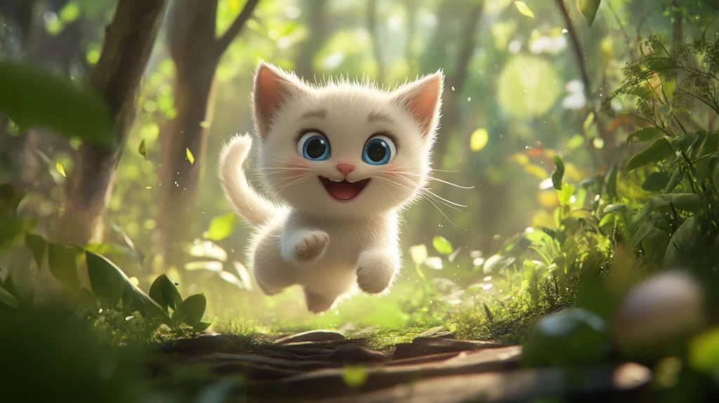 萌萌小奶猫形象