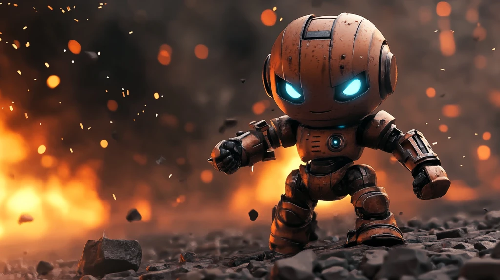 小机器人战斗未知世界