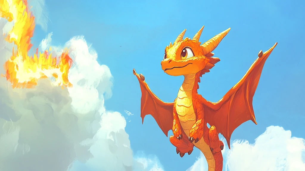 小金龙飞翔蓝天