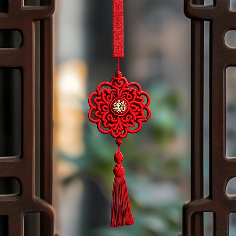 喜庆窗花装饰吊坠