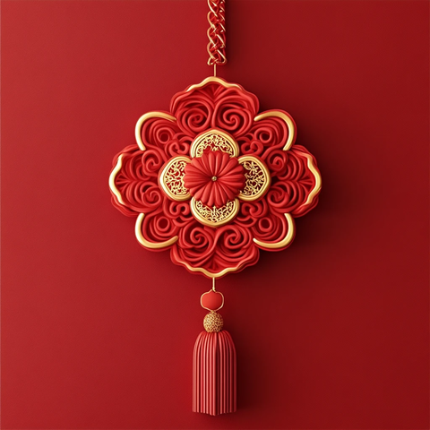 新年立体装饰挂饰