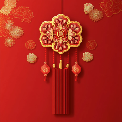 新年立体装饰挂饰