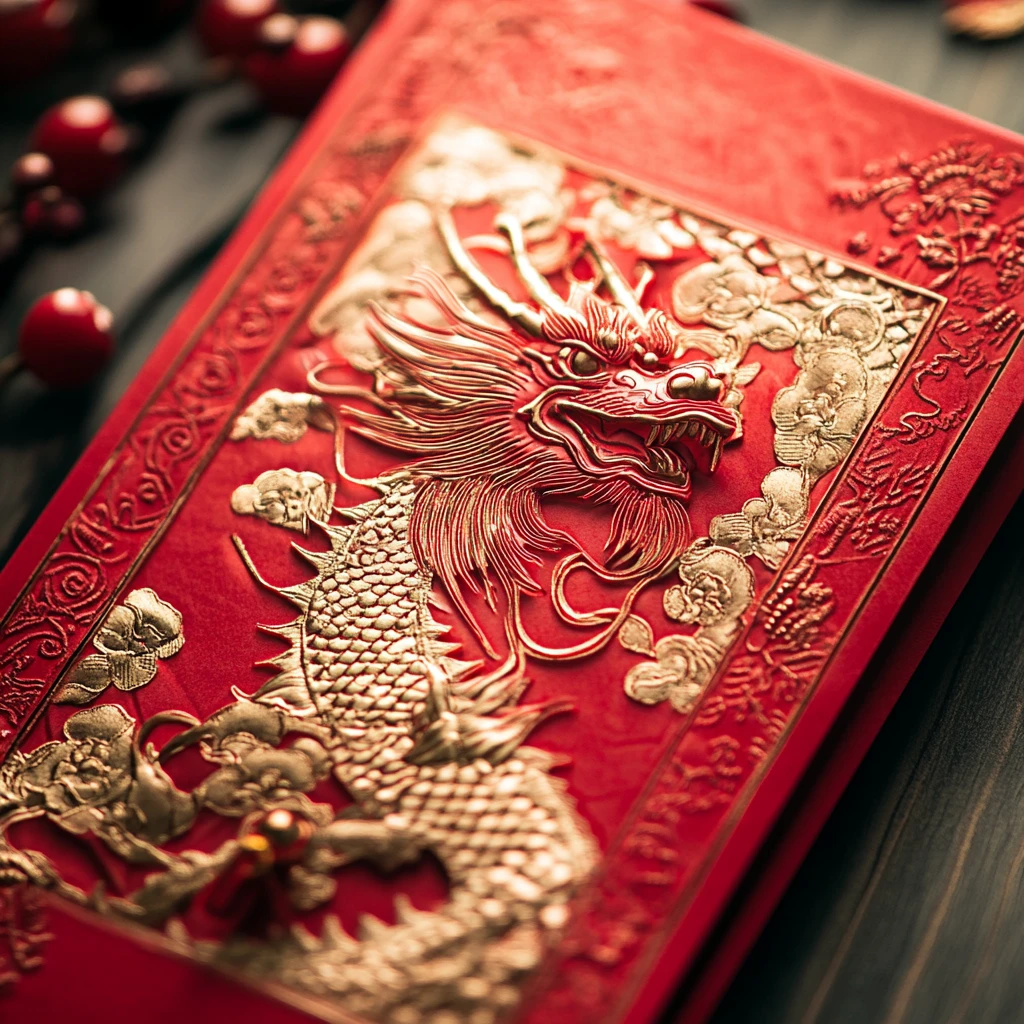 龙年红包袋新年文创