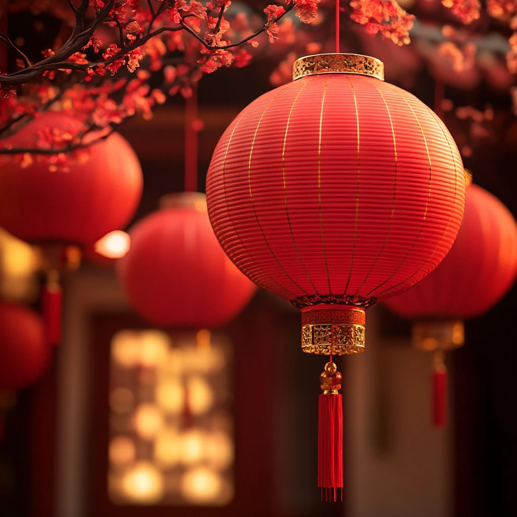 灯笼喜庆红色