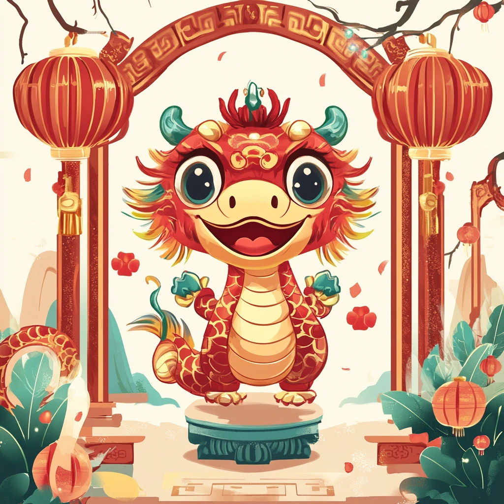 龙年插画
