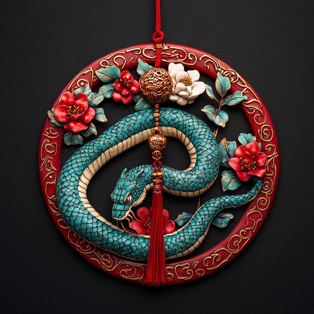 蛇年挂件套装